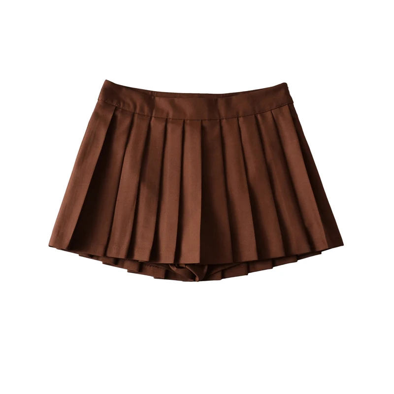 Summer Mini Skirts For Women Harajuku High Waist Skirts Womens Korean Fashion Sexy Skirts Vintage Pleated Skirt Tennis Pink Blue