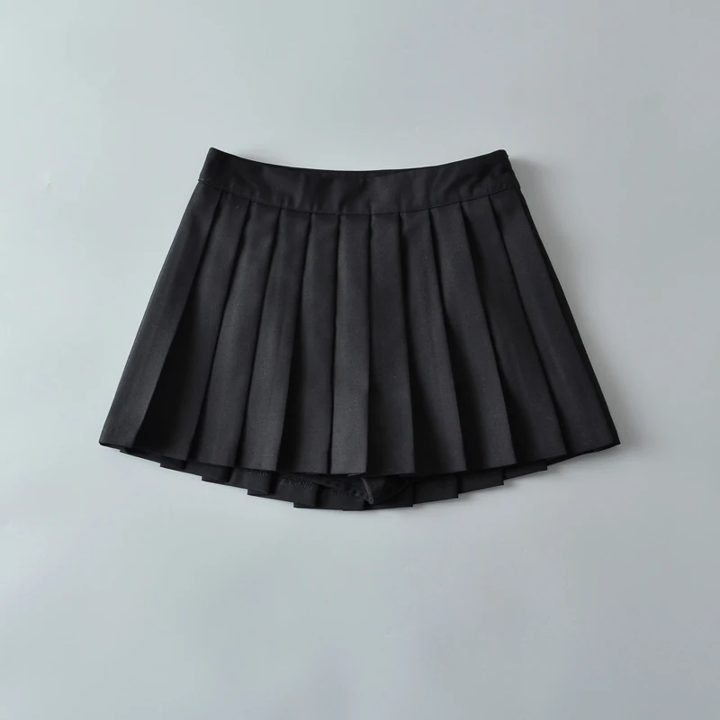 Summer Mini Skirts For Women Harajuku High Waist Skirts Womens Korean Fashion Sexy Skirts Vintage Pleated Skirt Tennis Pink Blue