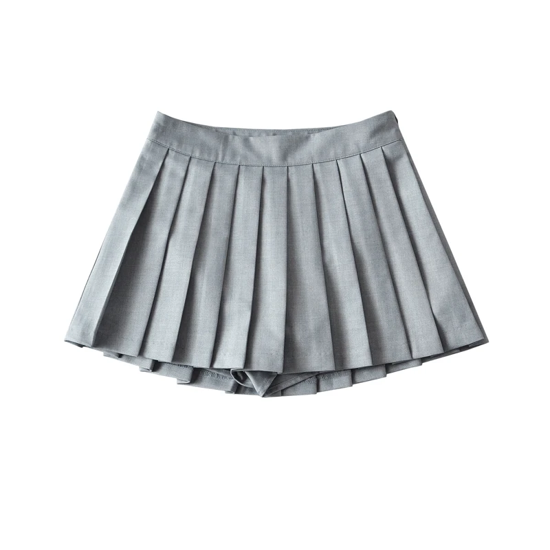 Summer Mini Skirts For Women Harajuku High Waist Skirts Womens Korean Fashion Sexy Skirts Vintage Pleated Skirt Tennis Pink Blue