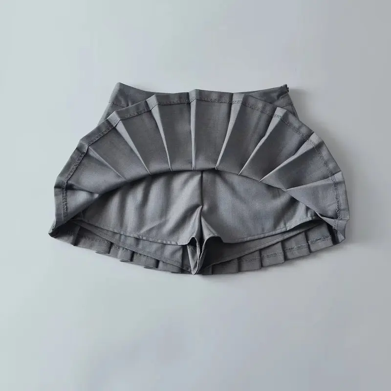 Summer Mini Skirts For Women Harajuku High Waist Skirts Womens Korean Fashion Sexy Skirts Vintage Pleated Skirt Tennis Pink Blue