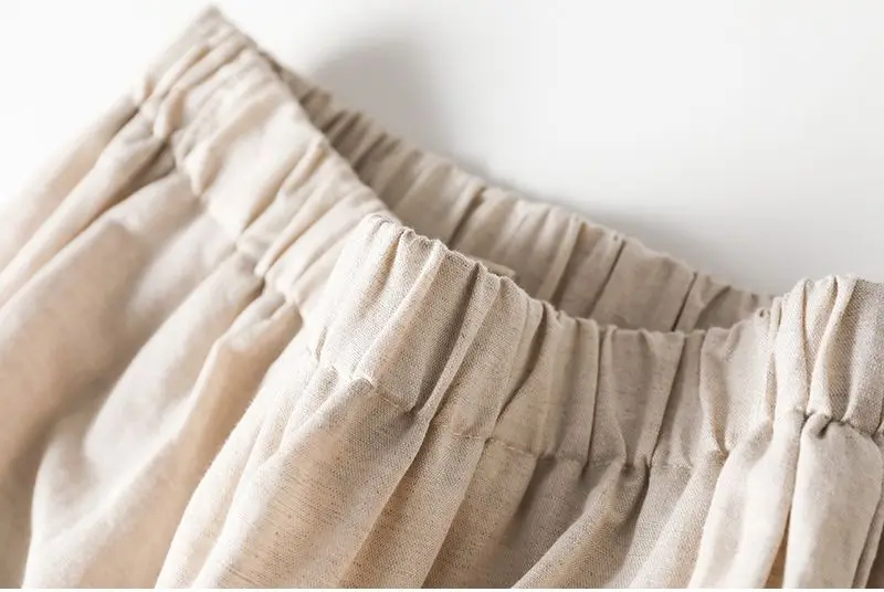 Embroidery Lace Skirts Women Cotton Elastic Waist Streetwear Mid-length Skirt Vintage Patchwork Harajuku Lace-up Solid Clothing