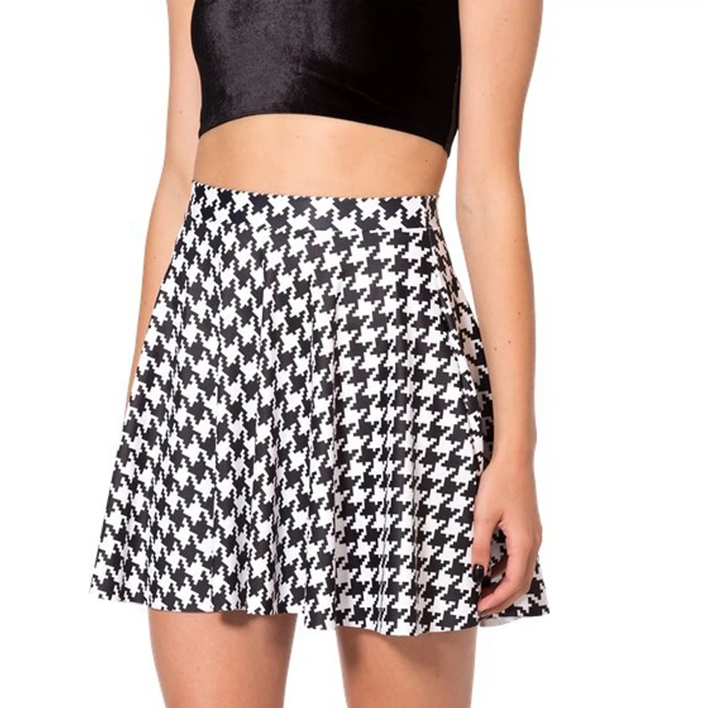 Women Red Plaid Skirt Mini Pleated Short Kilt Stylized Checkered Yellow MiniSkirt XL Schoolgirl Toplook Clothings 2025