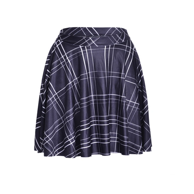 Women Red Plaid Skirt Mini Pleated Short Kilt Stylized Checkered Yellow MiniSkirt XL Schoolgirl Toplook Clothings 2025