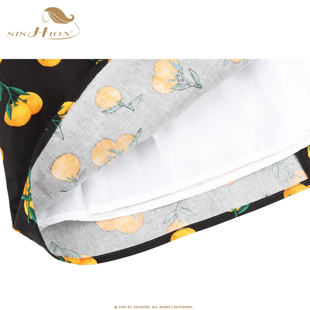 SISHION Dropshipping Floral Toucan Print Mini Skirt SS0008 Cotton Vintage Slim Retro Sexy Skirts Womens Ladies Women Skirt Y2K