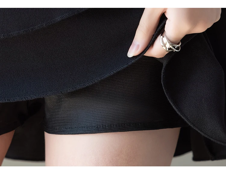 Summer Black Mini Skirts Women 2026 Fashion High Waist A Line Kawaii Faldas Mujer Korean Style Pleated Micro Tennis Skirt Y2k