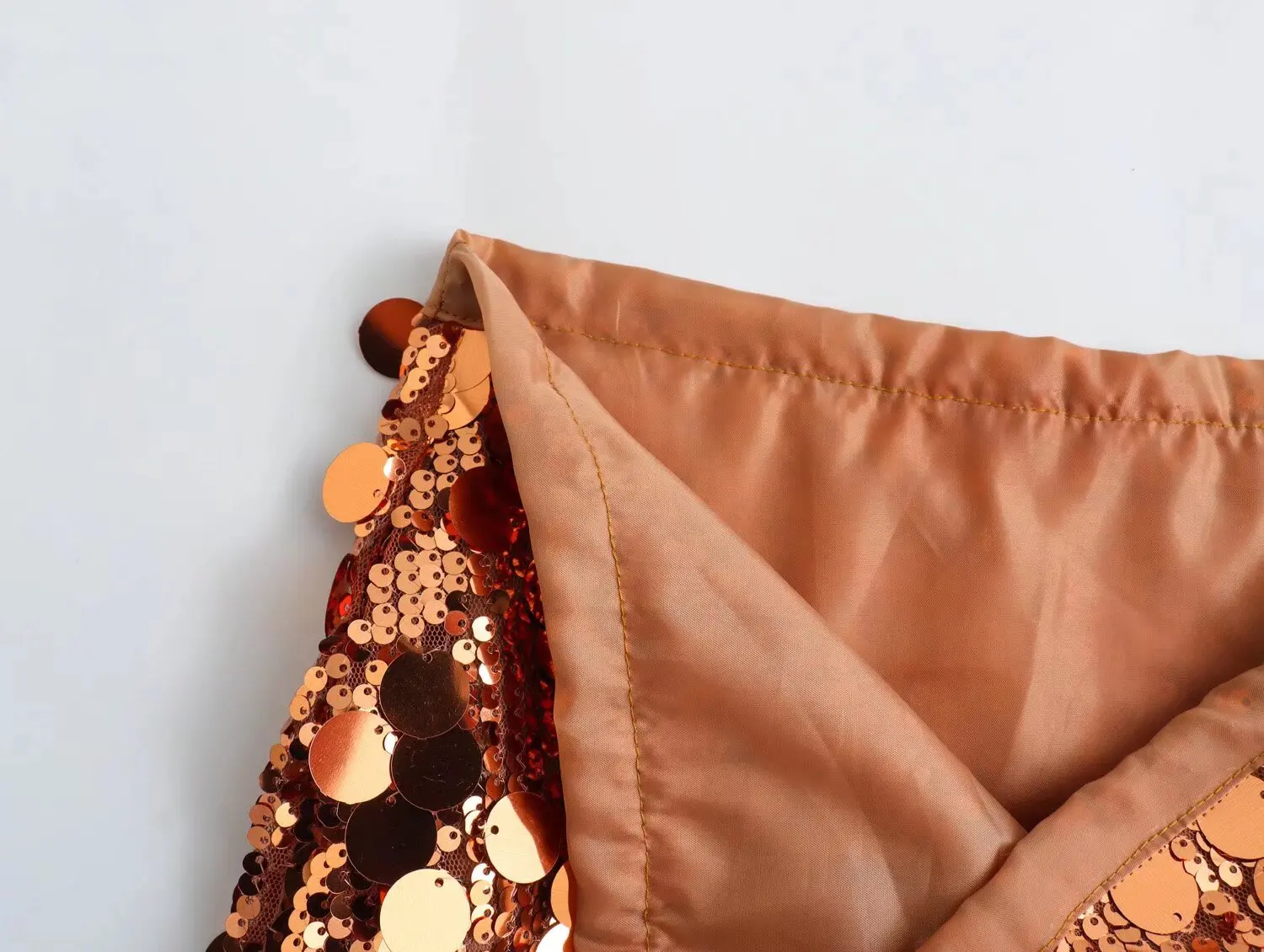 HH Women Summer Fashion Party Style Sequin Mini Slim Skirt Female Sexy Elegant Banquet Zipper High Waist Short A-Line Skirt