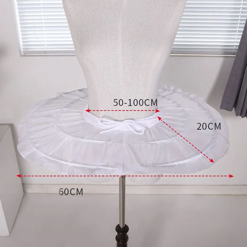 Luxurious Balletic Skirt Brace Flat Corrugated Double Steel Cos Violent Petticoat Fishbone Brace