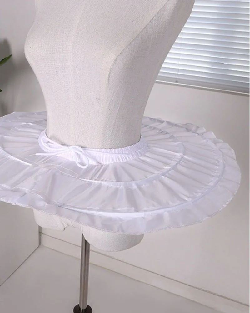 Luxurious Balletic Skirt Brace Flat Corrugated Double Steel Cos Violent Petticoat Fishbone Brace