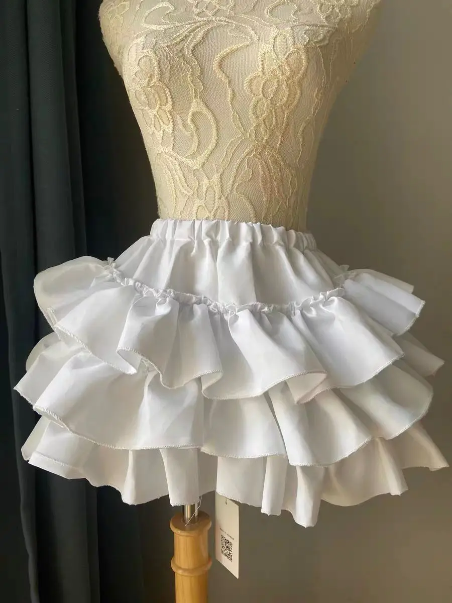Japanese Kawaii Mini Pleated Skirts Shorts Womens JK Jupe Sweet Lolita Pant Skirt 2026 Y2k Aesthetic Ruffled High Waist Faldas