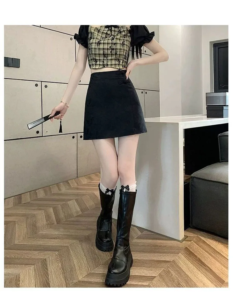 Elegant Pink White Mini Skirts for Women Fashion Bow Short Skirts Women's Summer Slim Skirts Pants Women Split High Waist Skirts