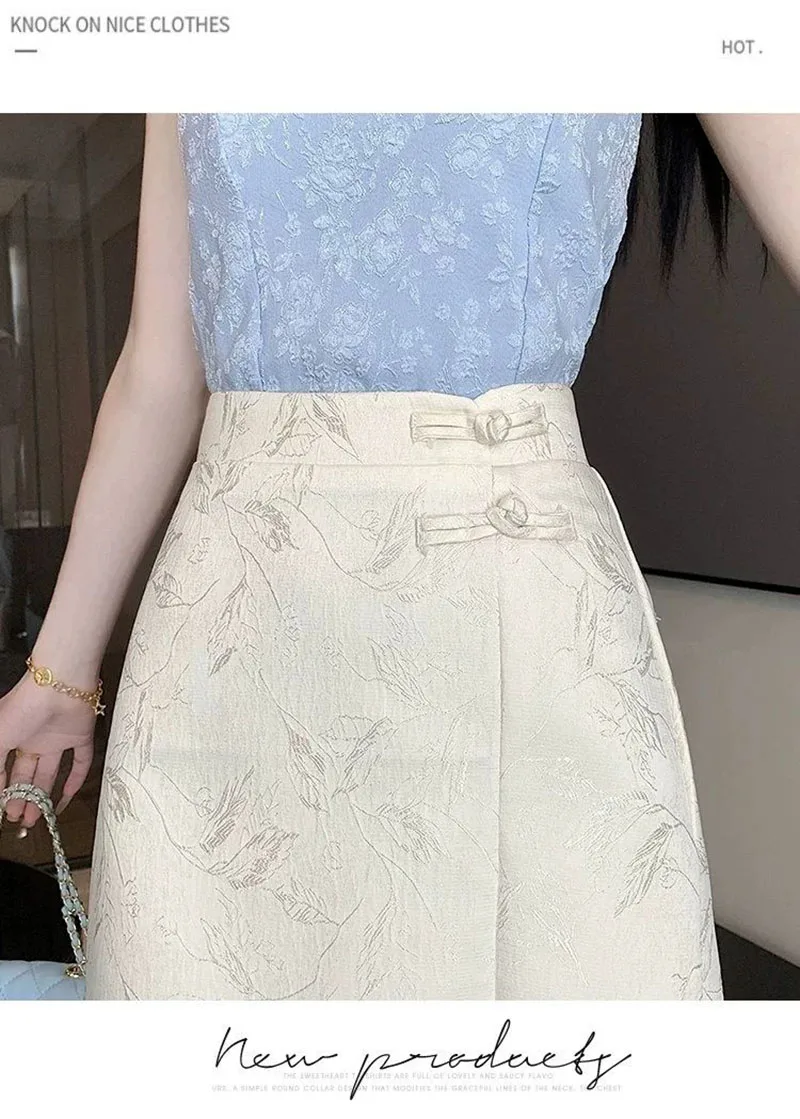 Elegant Pink White Mini Skirts for Women Fashion Bow Short Skirts Women's Summer Slim Skirts Pants Women Split High Waist Skirts
