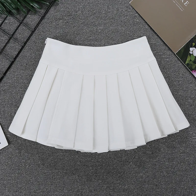 Pleated Mini Skirt with Slit SideLow Rise Accordion Pleat Miniskirt Y2K Skort E-girl Women's Outfit Spring Summer KPOP Outfit