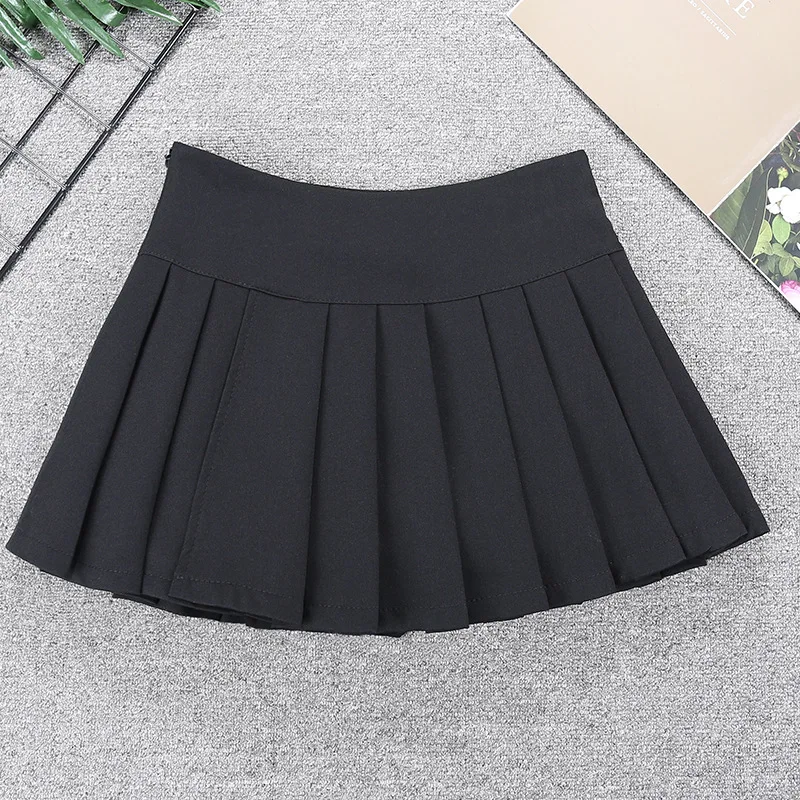 Pleated Mini Skirt with Slit SideLow Rise Accordion Pleat Miniskirt Y2K Skort E-girl Women's Outfit Spring Summer KPOP Outfit