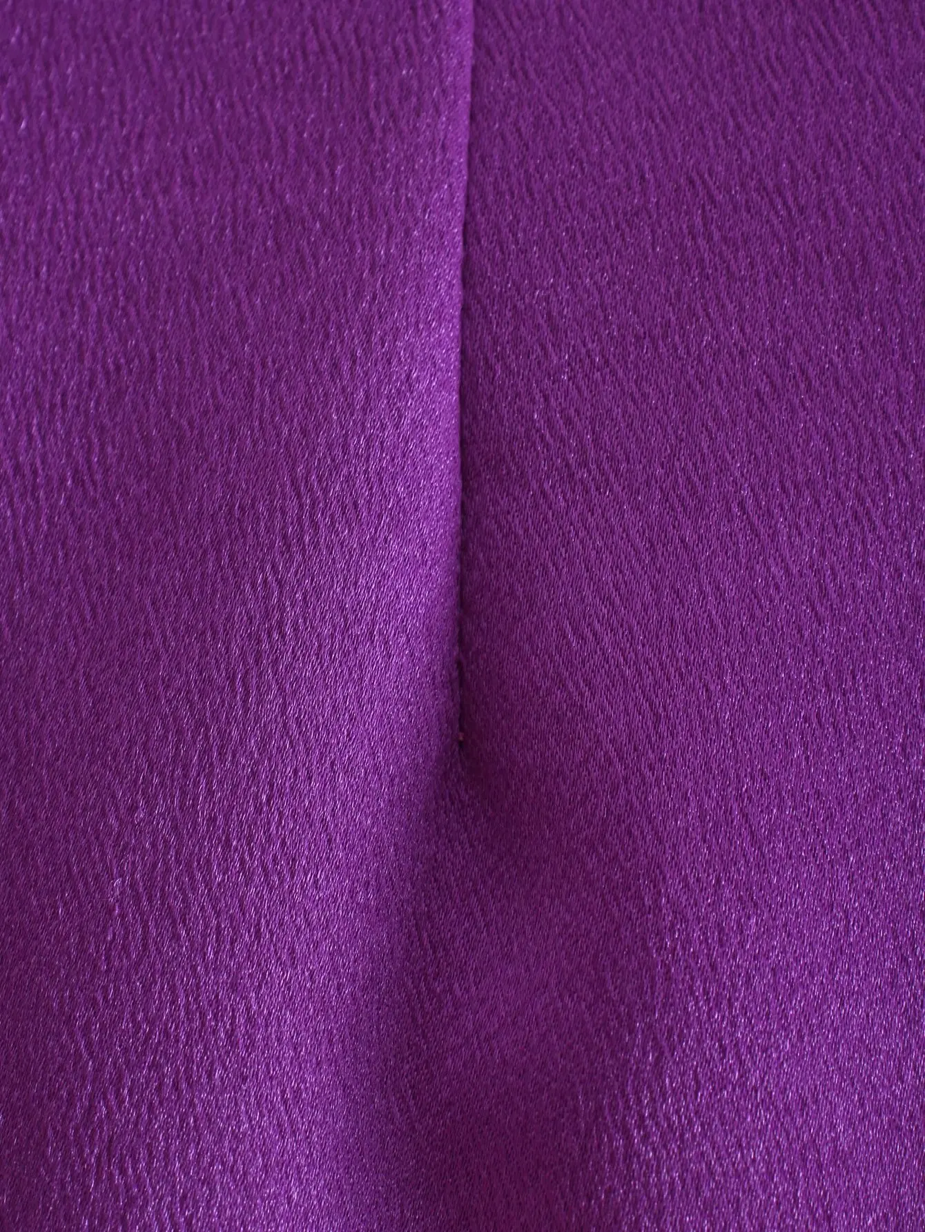 Willshela Women Fashion Purple Satin Mini Skirt High-waist Side Zipper Chic Lady Woman INS style Soft Short skirts
