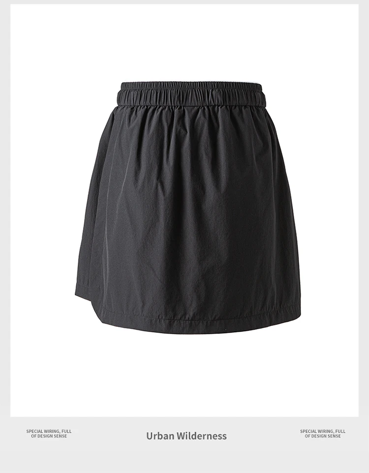 Women's UPF2000+ UV Protection Skort High Waist Hiking Skirt Shorts Quick Dry Cooling Summer Tennis Sports Skirt with Pouch