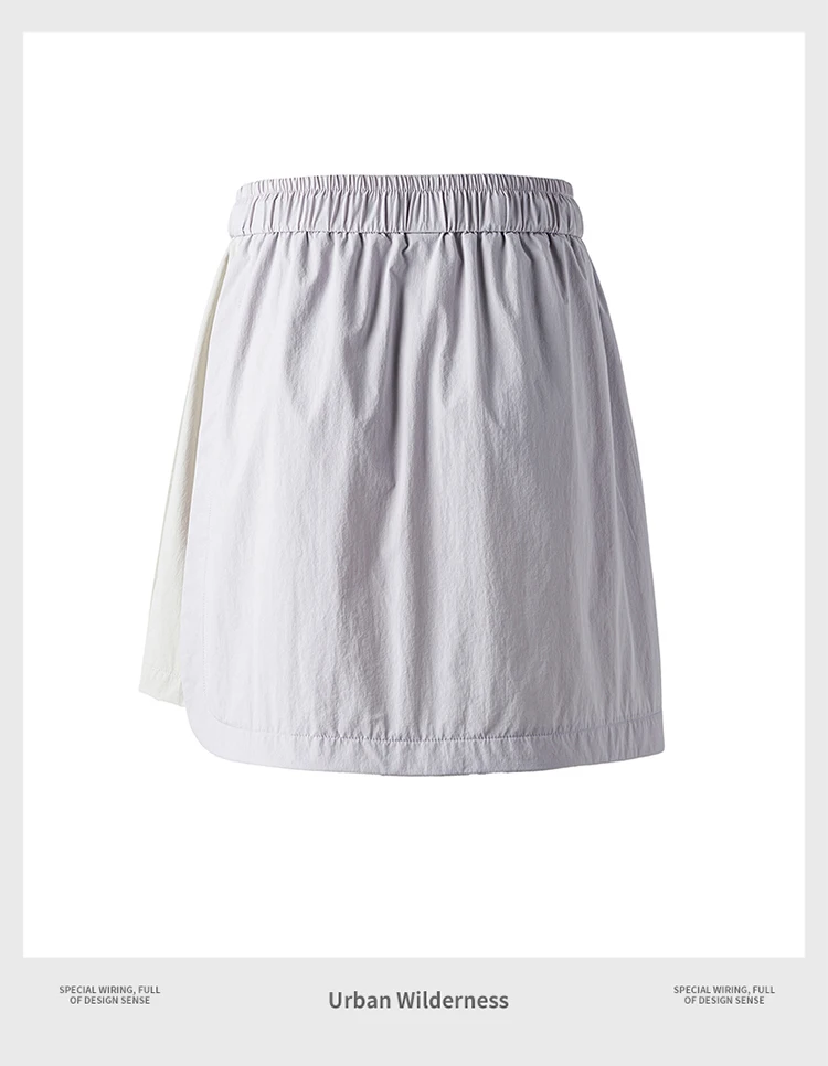 Women's UPF2000+ UV Protection Skort High Waist Hiking Skirt Shorts Quick Dry Cooling Summer Tennis Sports Skirt with Pouch