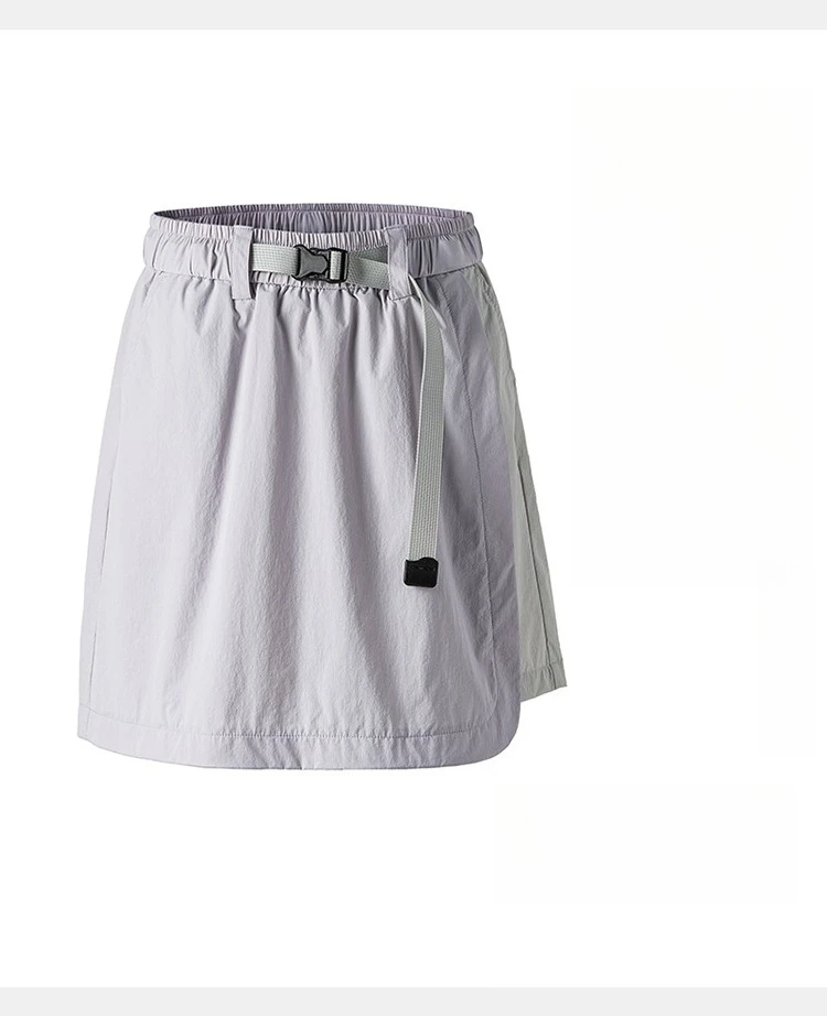 Women's UPF2000+ UV Protection Skort High Waist Hiking Skirt Shorts Quick Dry Cooling Summer Tennis Sports Skirt with Pouch