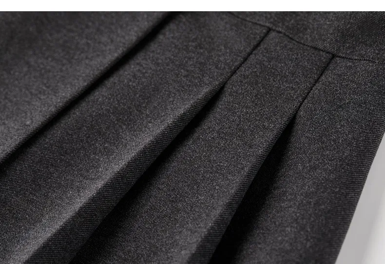 SENTUBILA Women's A-Line Skirt 2026 Winter High Waist Asymmetric Single-Side Pleated Design Minimalist Commuter Skirt 154QP4000
