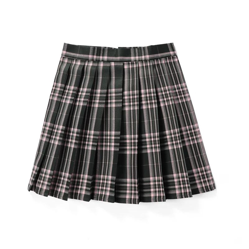 Beiyingni JK Plaid Preppy Style Pleated Skirts Women 2025 New Fashion Uniform High Waist A-line Mini Skirt for Girls Performance