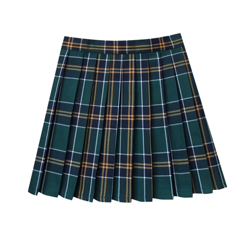 Beiyingni JK Plaid Preppy Style Pleated Skirts Women 2025 New Fashion Uniform High Waist A-line Mini Skirt for Girls Performance