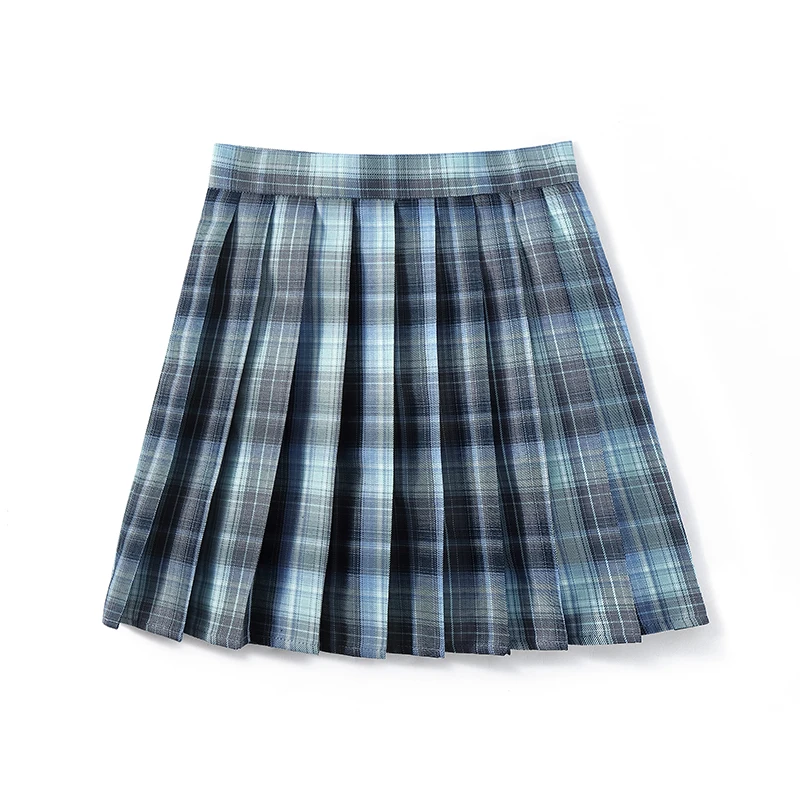 Beiyingni JK Plaid Preppy Style Pleated Skirts Women 2025 New Fashion Uniform High Waist A-line Mini Skirt for Girls Performance