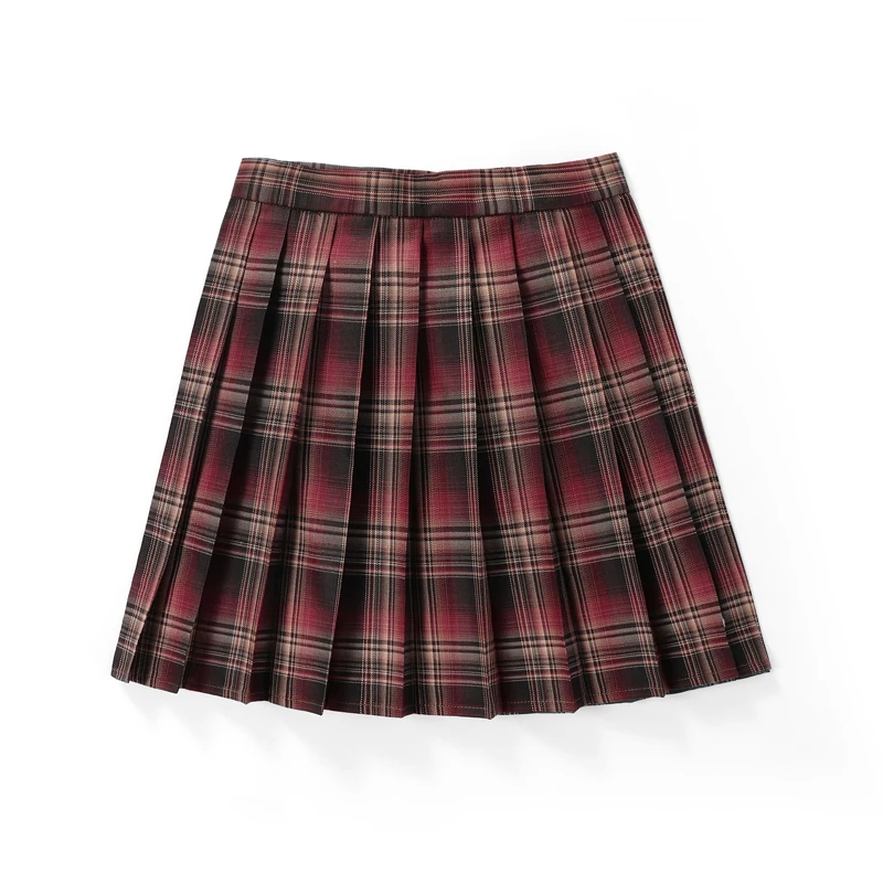 Beiyingni JK Plaid Preppy Style Pleated Skirts Women 2025 New Fashion Uniform High Waist A-line Mini Skirt for Girls Performance