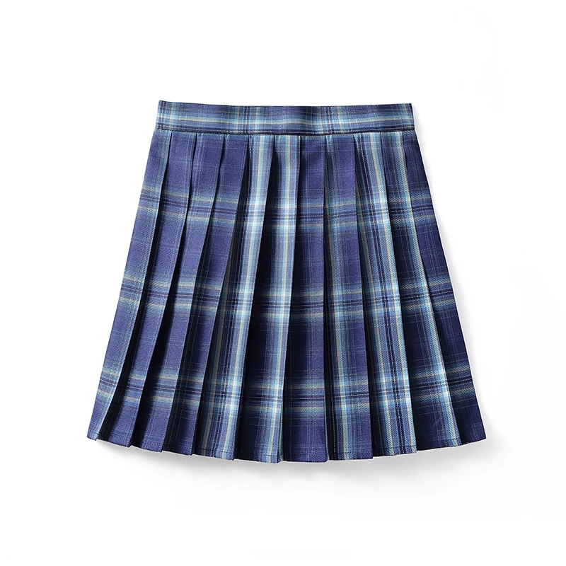 Beiyingni JK Plaid Preppy Style Pleated Skirts Women 2025 New Fashion Uniform High Waist A-line Mini Skirt for Girls Performance