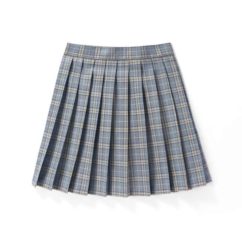 Beiyingni JK Plaid Preppy Style Pleated Skirts Women 2025 New Fashion Uniform High Waist A-line Mini Skirt for Girls Performance