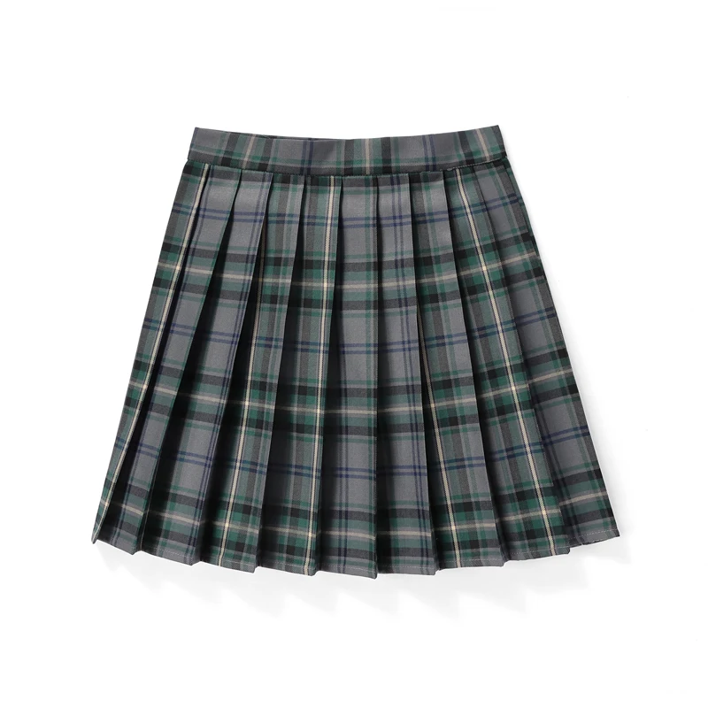 Beiyingni JK Plaid Preppy Style Pleated Skirts Women 2025 New Fashion Uniform High Waist A-line Mini Skirt for Girls Performance
