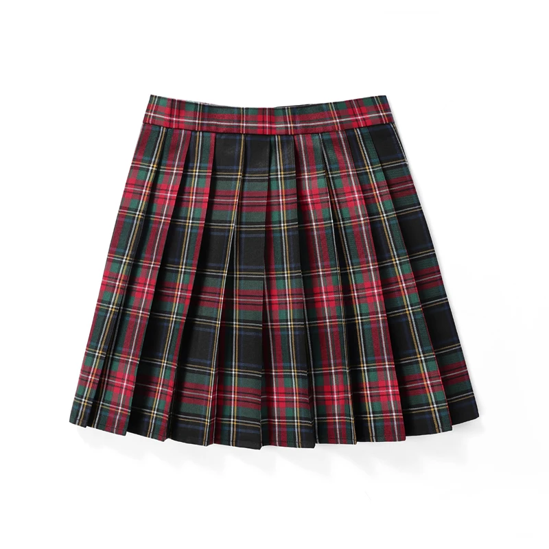 Beiyingni JK Plaid Preppy Style Pleated Skirts Women 2025 New Fashion Uniform High Waist A-line Mini Skirt for Girls Performance