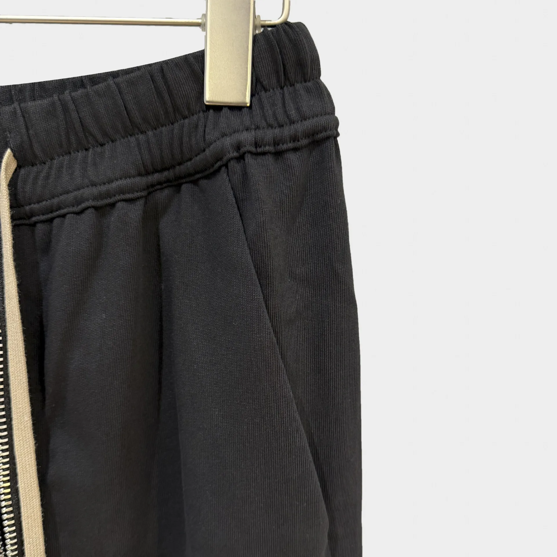 High Street RO Skirt Women's Zipper Double Opening High Waist Drawstring High Elasticity Slimming Effect Fashionable Slim Skirts