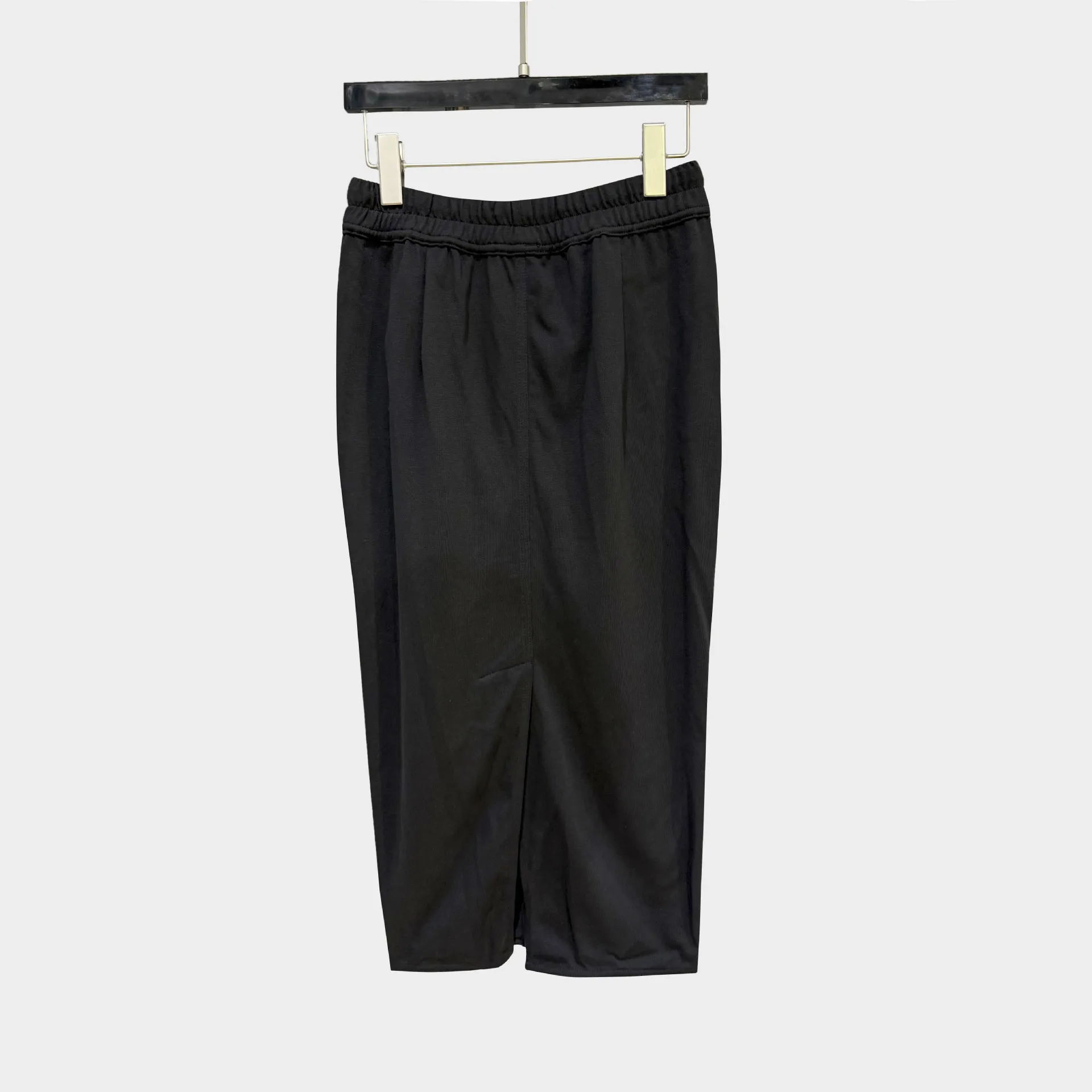 High Street RO Skirt Women's Zipper Double Opening High Waist Drawstring High Elasticity Slimming Effect Fashionable Slim Skirts