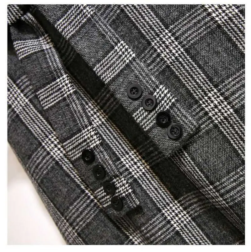 Khaki Plaid Vintage A-line High Waist Lace Up Buttons Loose Women's Skirt Mid-Calf Long Skirts For Women Clothing Fashion 2024