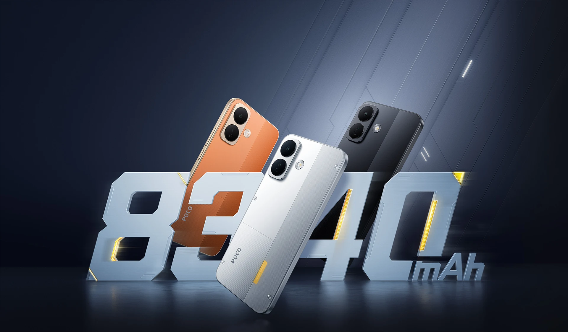 Global Version POCO X8 5G Smartphone Snapdragon 6s Gen 4 8340mAh Battery 67W 6.83" 1.5K Display 50MP Camera NFC Cellphone