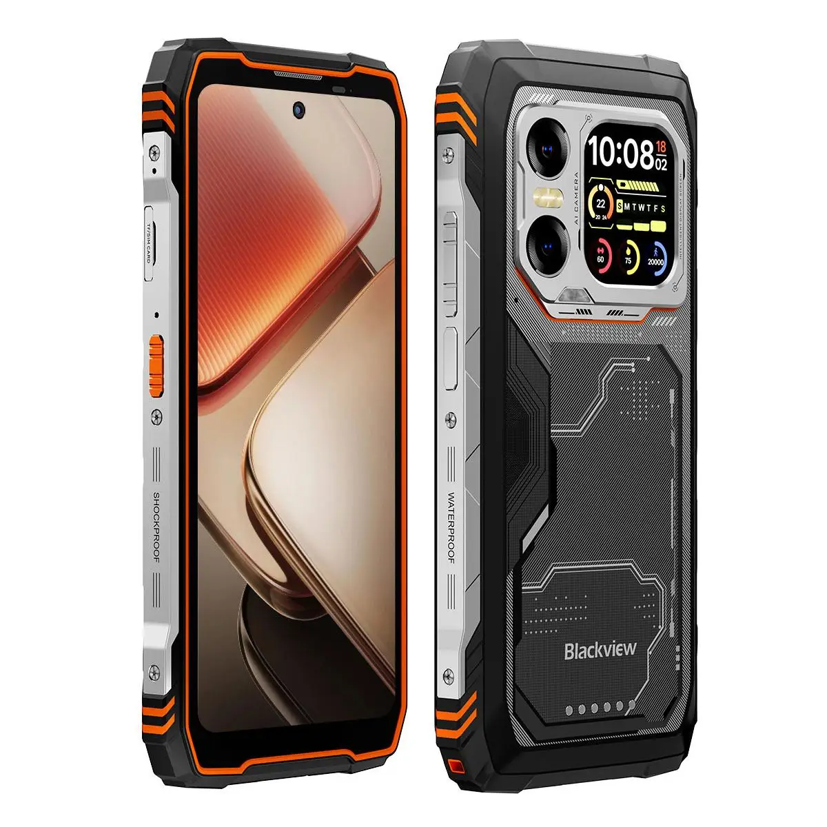 Blackview XPLORE X1 Rugged Smartphone 12GB+256GB 5G 108MP Camera 6.78'' Display 10000mAh Battery 55W Android 15 NFC Rugged Phone