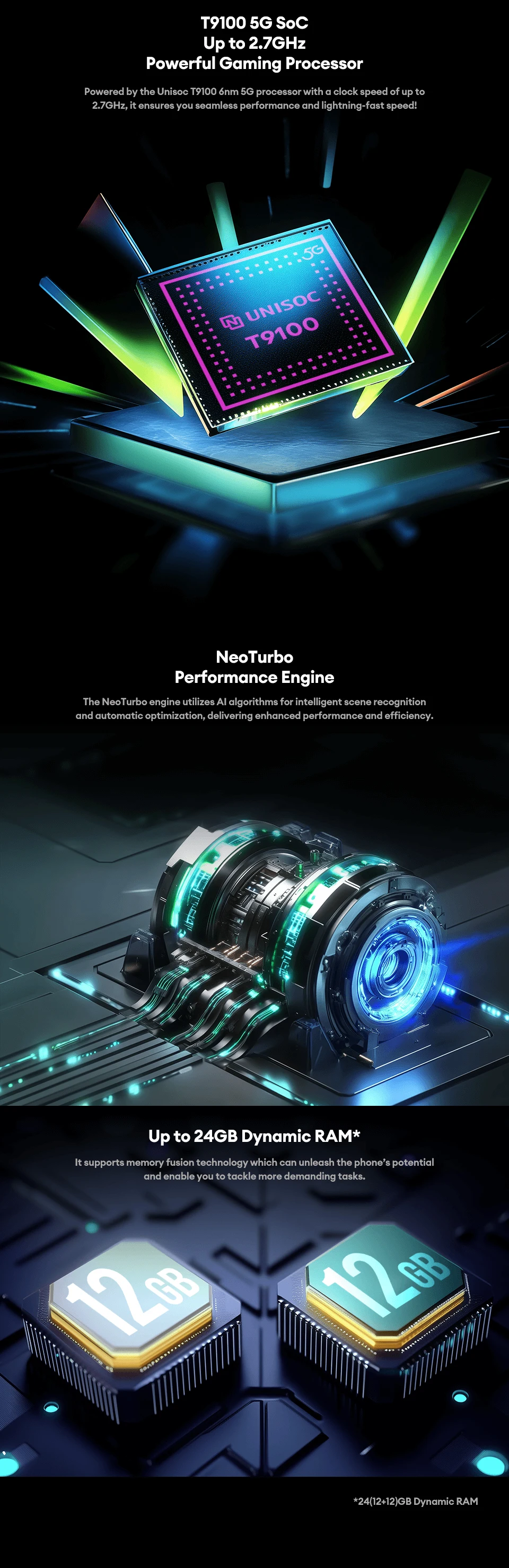 Global Version Nubia Neo 3GT 5G 120Hz 6000mAh