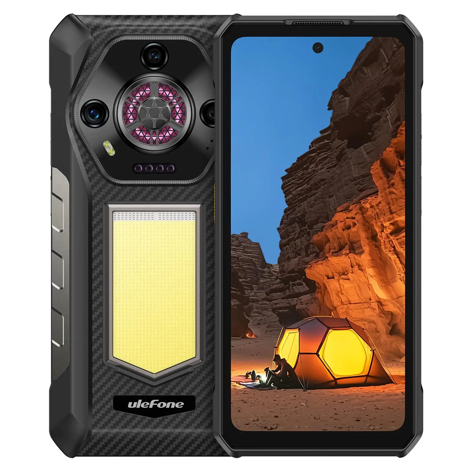Ulefone Armor 30 Rugged Phone 24GB+512GB 6.95" FHD Versatile LED 12800mAh Android 15 64MP Camera 66W Global Version Smartphone