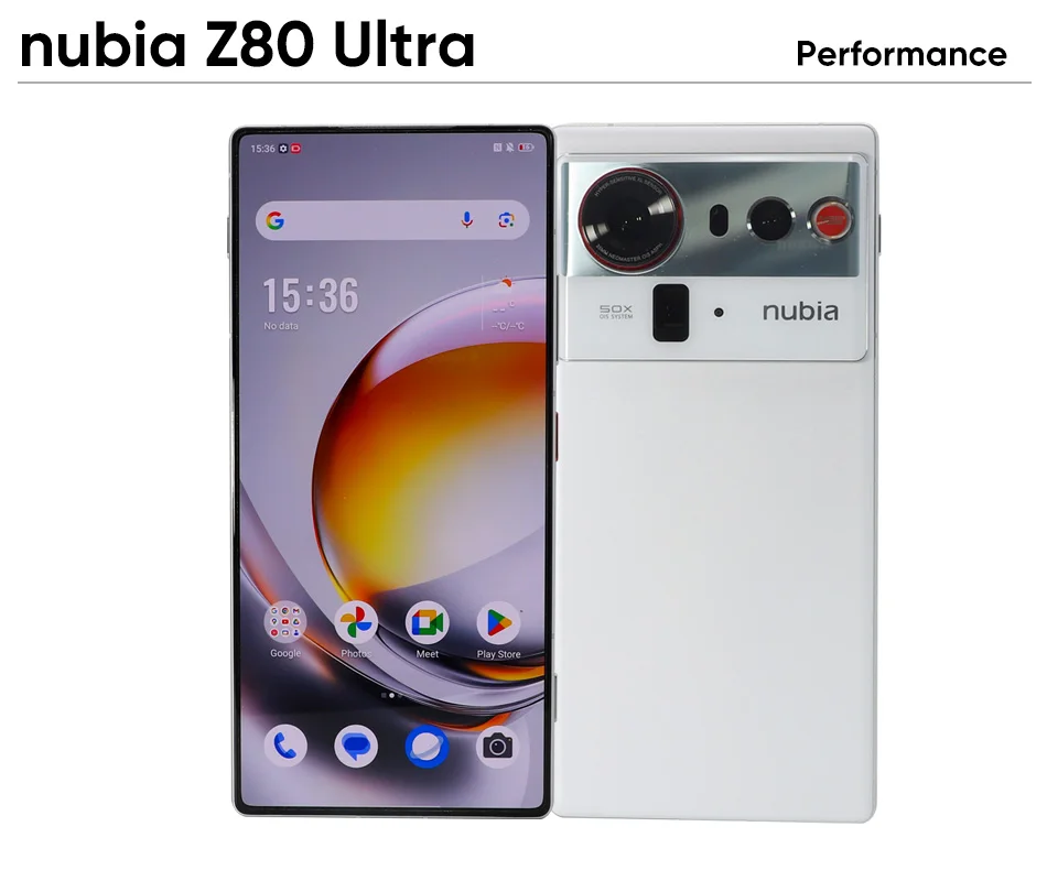 Nubia Z80 Ultra 2025 New Version 1.5K 144Hz Display Snapdragon 8 Elite Gen 5 90W Fast Charge 7200mA Original Authentic Smartphon
