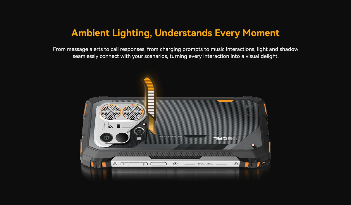 Blackview Oscal Pilot 6 Thermal Rugged Phone 12GB+256GB Night Vision Camera 6.67" Android 16 MediaTek MT8781 Helio G100 4G NFC