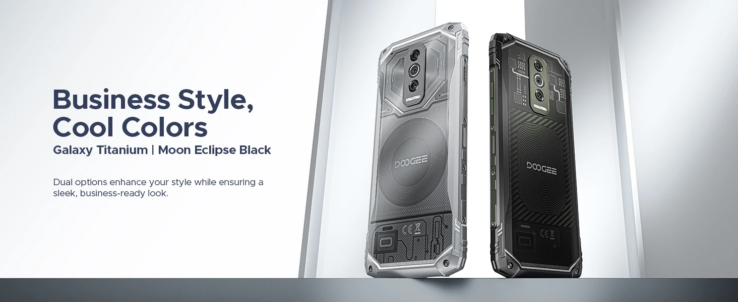 DOOGEE Blade10 Ultra Energy Rugged Phone 36GB+128GB 6150mAh Battery 6.56” HD+ Screen UNISOC T7250 50MP Camera NFC Android 16 Smartphone