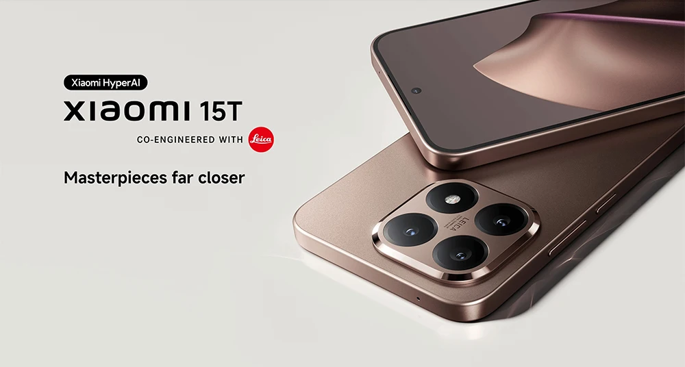 Global Version Xiaomi 15t 12Gb 256Gb Mobile Phones Leica Triple Camera Ai Ecosystem Creativity Assistant Immersive 6.83" Display