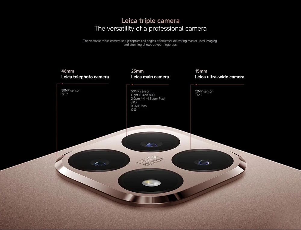 Global Version Xiaomi 15t 12Gb 256Gb Mobile Phones Leica Triple Camera Ai Ecosystem Creativity Assistant Immersive 6.83" Display