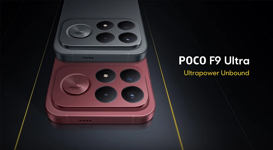 POCO F9 Ultra Smartphone 185Hz Snapdragon® 8 Elite Gen 5 8050mAh Battery 200MP Camera