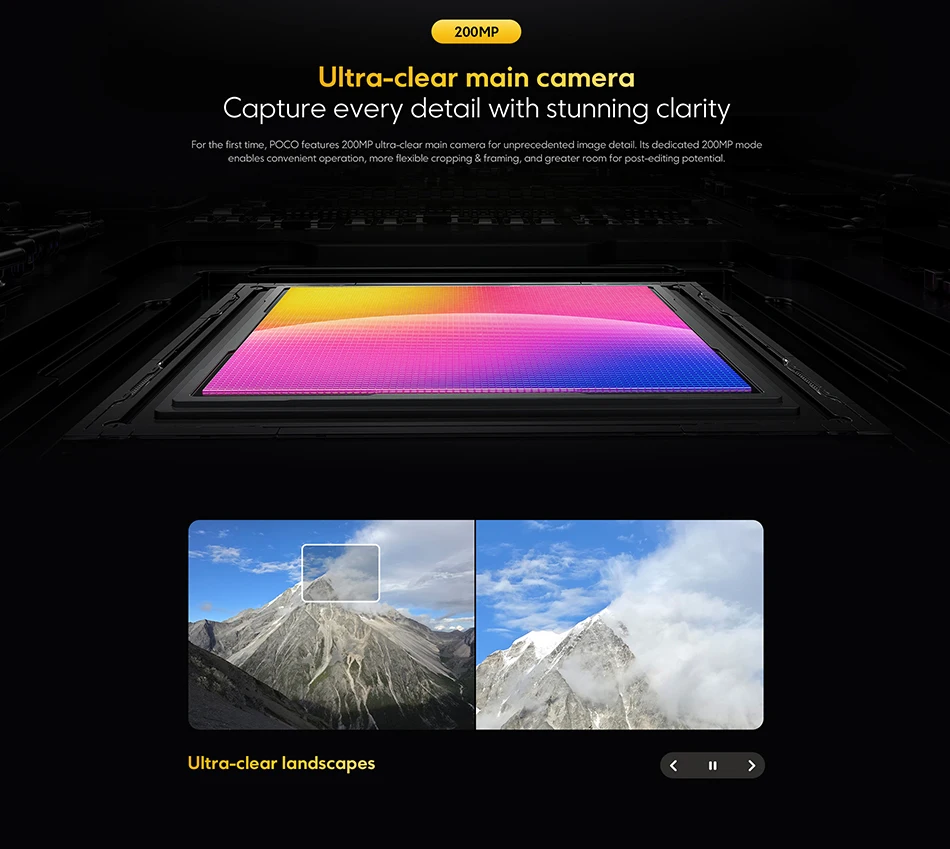 POCO F9 Ultra Smartphone 185Hz Snapdragon® 8 Elite Gen 5 8050mAh Battery 200MP Camera