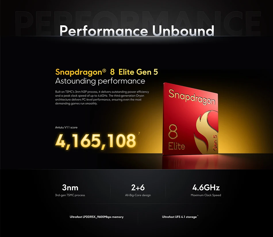 POCO F9 Ultra Smartphone 185Hz Snapdragon® 8 Elite Gen 5 8050mAh Battery 200MP Camera