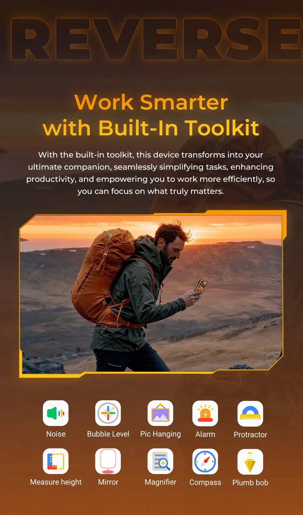 Oukitel WP66 Ultra-slim Rugged Smartphone, 36GB(12+24) RAM+512GB ROM, Dual Screen with Auxiliary Secondary Display, Dimensity 7000 5G Chipset, 6.6" FHD+ 120Hz Screen, 11000mAh Big Battery, 100MP Main Camera, 33W Fast Charging