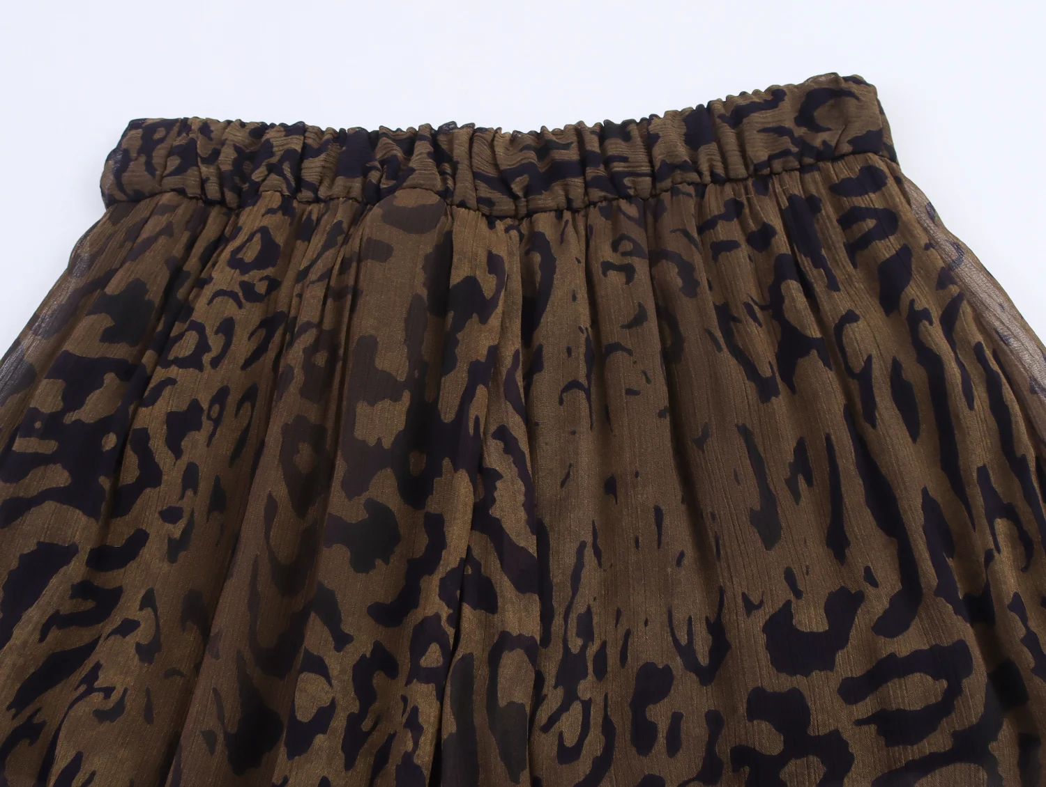 Casual Chic Lantern Pants Women Pant Vintage Animal Printed Translucent Pants Fashion 2026 Spring Streetwear Trousers