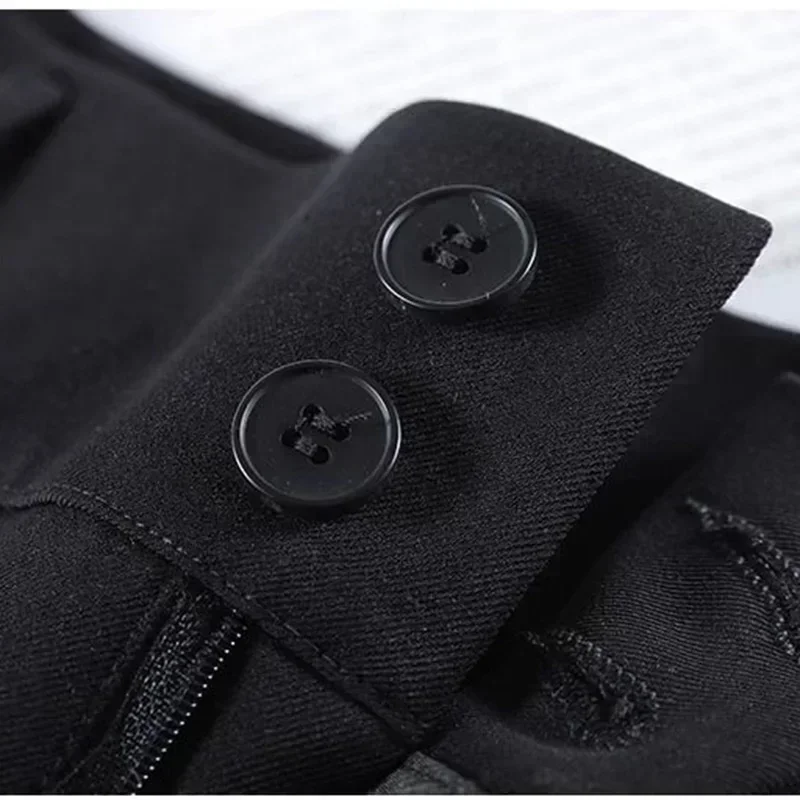 Hot Sale Lady Korean High Waist Suit Pants Female Comfortable Daily Straight Leg Trousers Women Classic Fashion Solid Pants