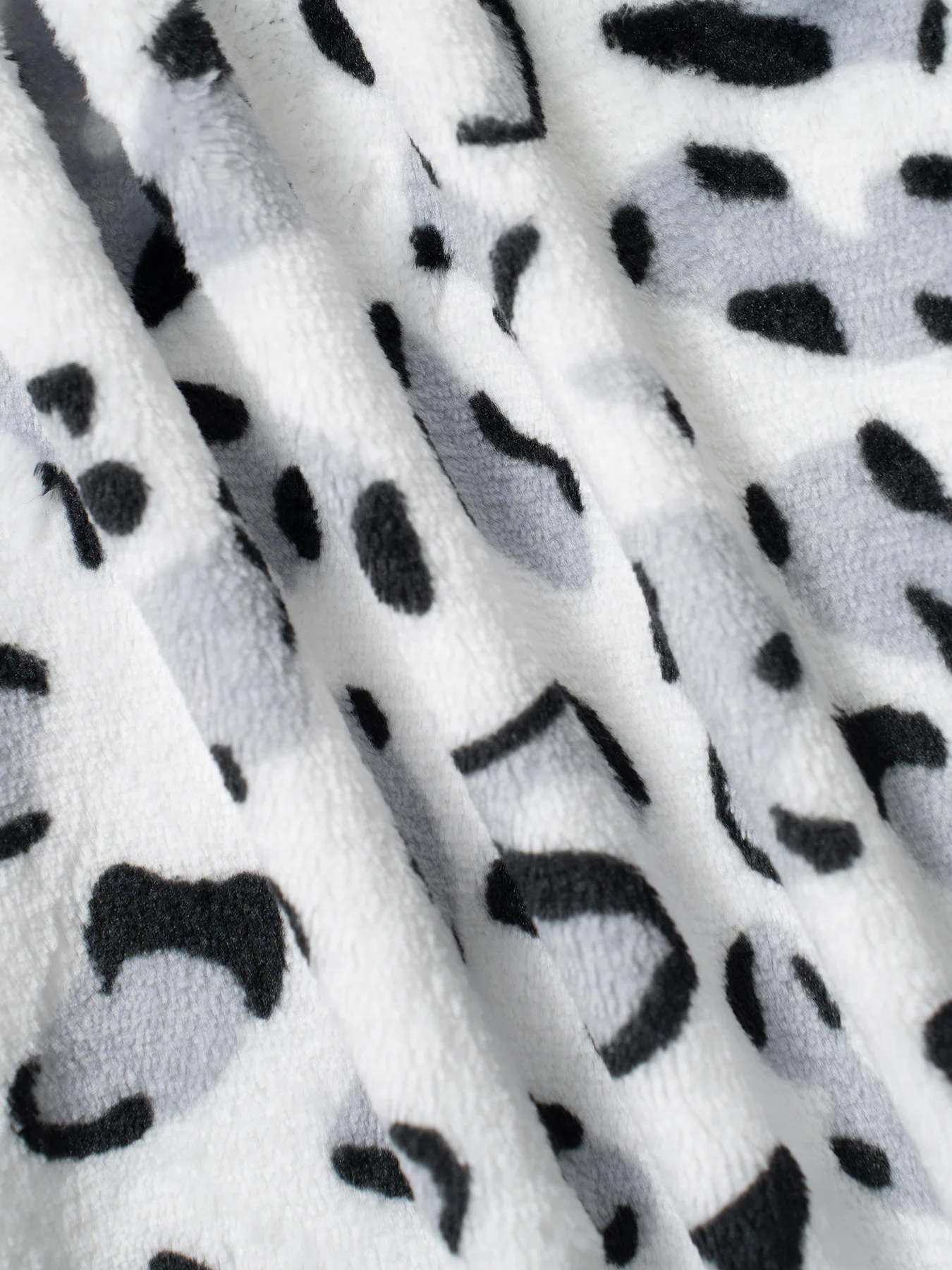 Women Casual Trousers Elastic Waistband Drawstring Tie Pajama Bottoms Leopard Print Wide Leg Lounge Pants