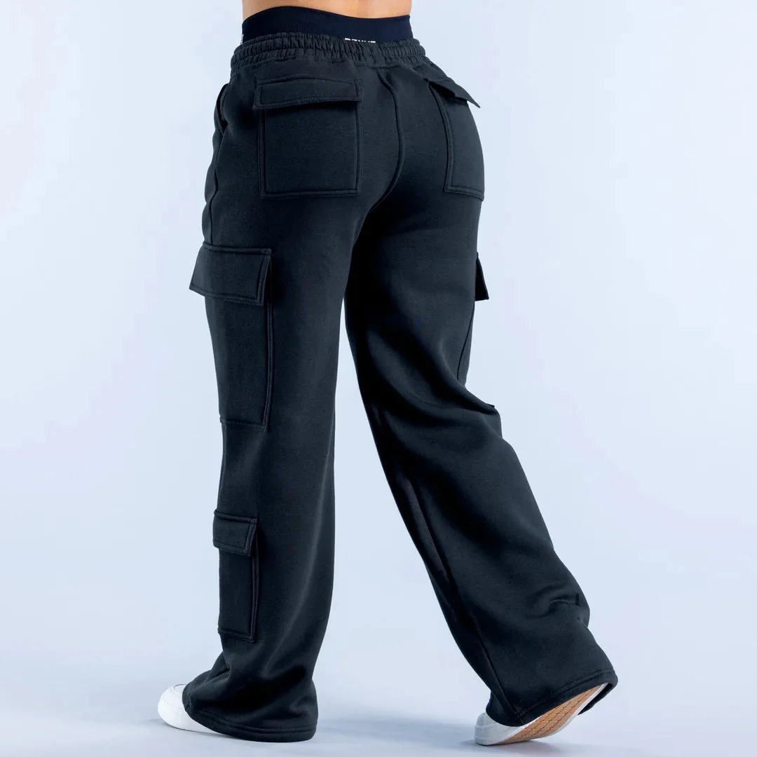 Women New Casual Sweatpants Jogger Straight Trousers Trendy Sports Cargo Pants Woman Multiple Pockets Cargo Pants Tracksuit